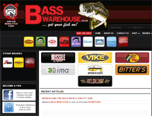 Tablet Screenshot of basswarehouse.co.za